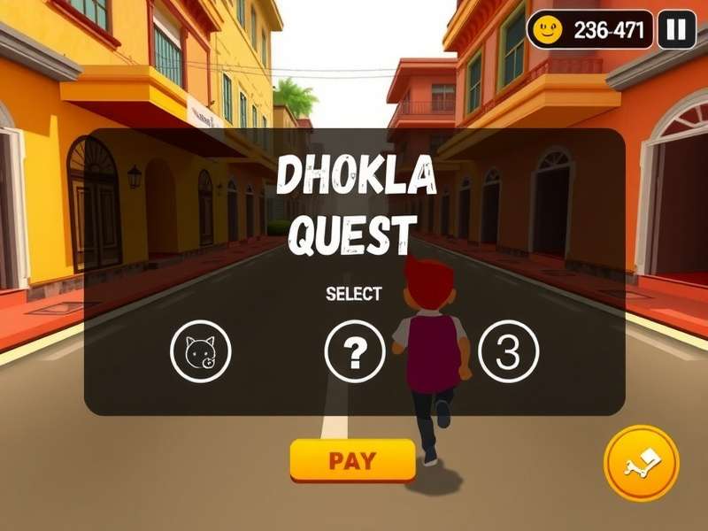 Dhokla Dash Quest festival event screenshot